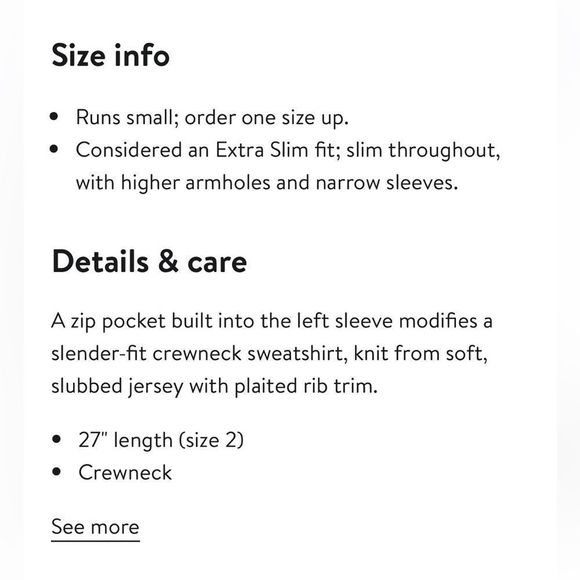 TED BAKER CREW NECK SWEATER/sweatshirt. Dusty rose size 3/small - medium. EUC - Picture 4 of 12